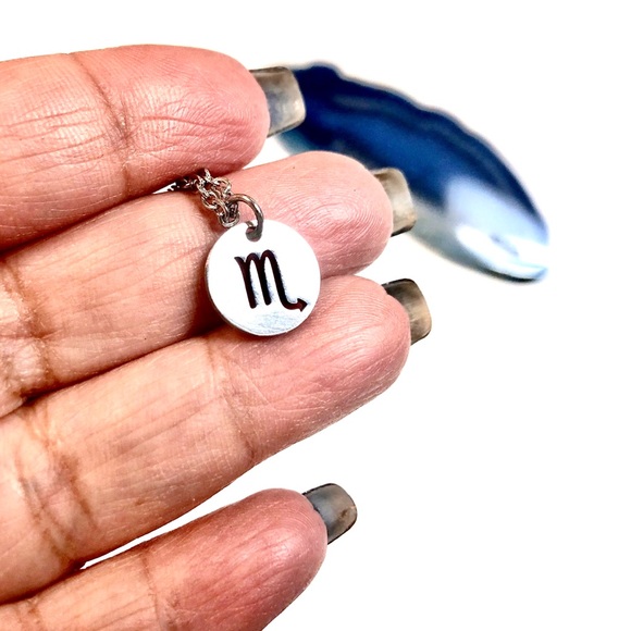 Scorpio Necklace, Constellation, Zodiac, Astrology - Picture 2 of 6